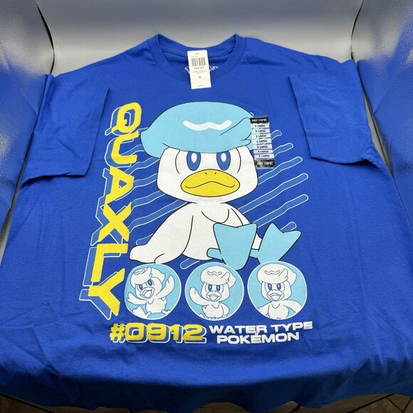 Pokemon Horizons Quaxly T-Shirt X-LARGE New - Picture 1 of 4